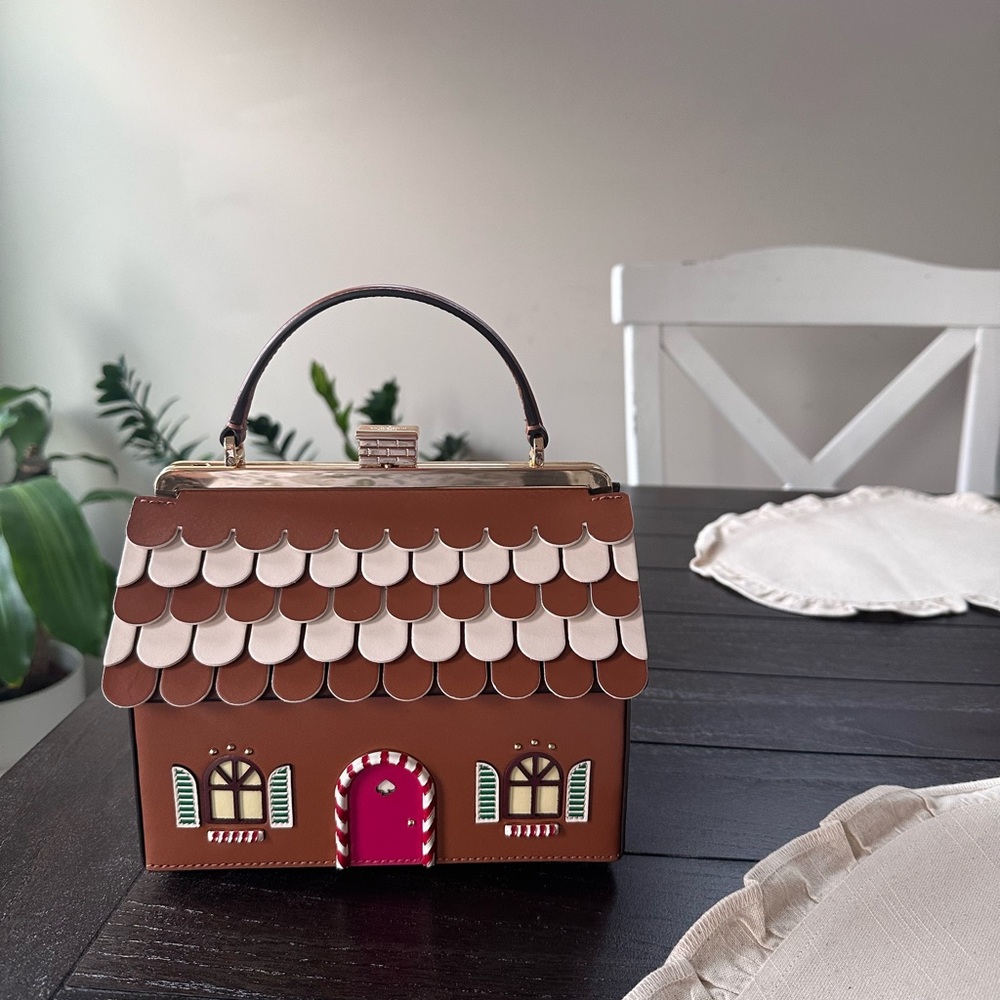 Kate Spade, gingerbread man bag